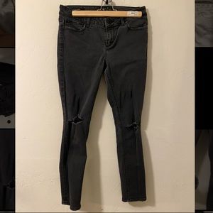 Distressed lucky brand jeans